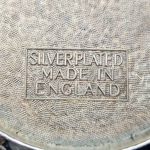 British Vintage Silver Plated Bowl Dish Pair